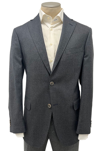 picture of Men's Sport Coat Modern Cut - CHARCOAL - 70/30 WOOL/AIRWOOL