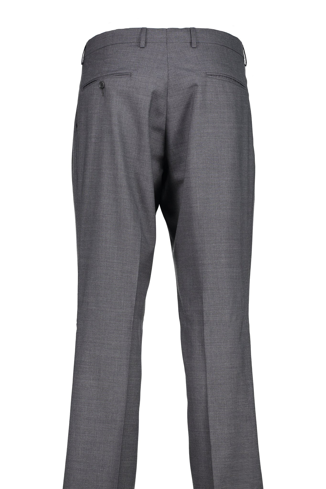 Classic Fit Grey H-Tech Wool Suit Separate Pleated Pant -  Hardwick.com