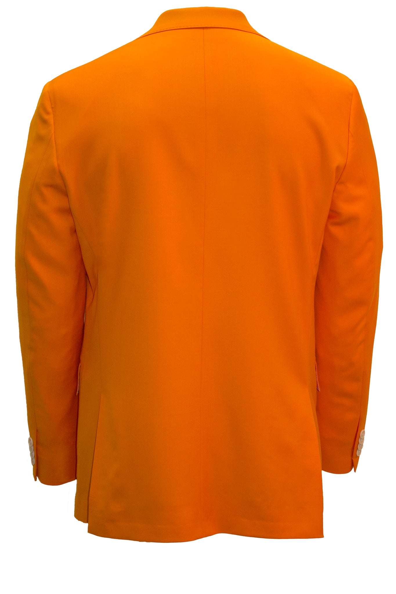 Men's Modern Fit Volunteer Orange Wool Blazer -  Hardwick.com