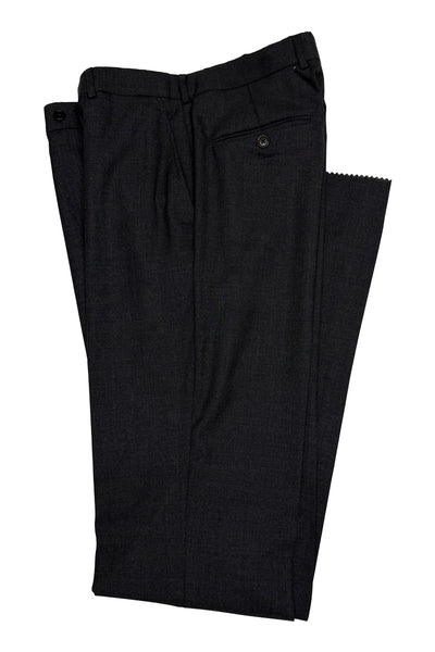picture of Men's Flat Front Pant Modern Cut - CHARCOAL - 100% WOOL