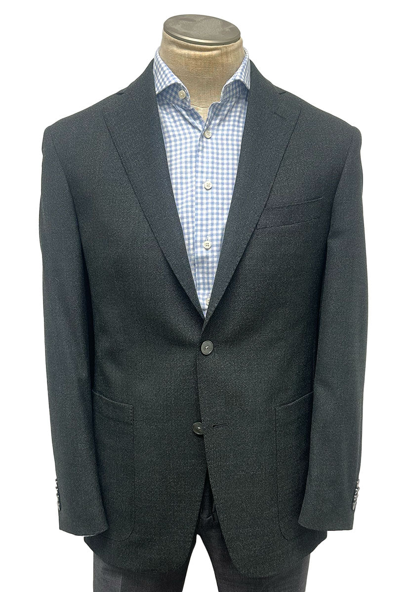 Men's Sport Coat Modern Cut - GREEN - 100% WOOL SUPER 110'S