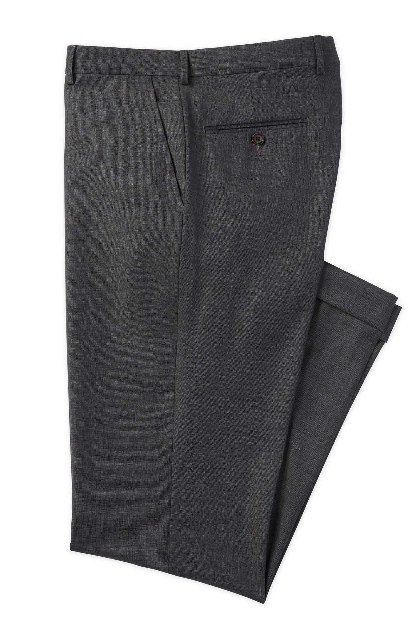 Dark grey Cotton Straight Pant Suit - SK13019