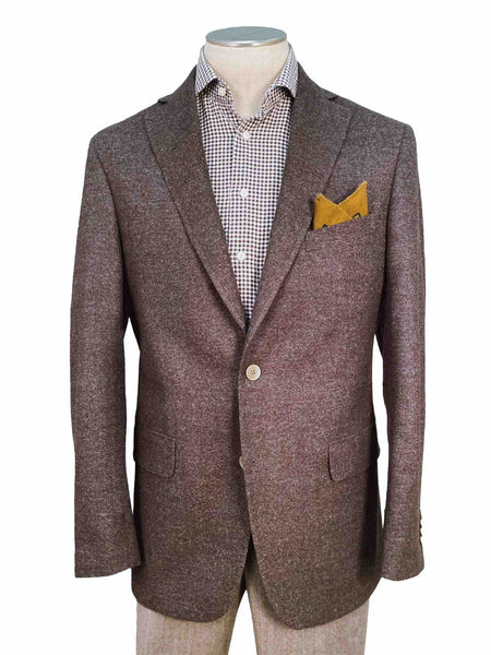 picture of Men's Sport Coat Modern Cut - BROWN - 70% WO 110'S/30% AIRWOOL