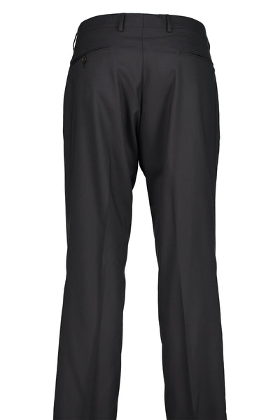 picture of Men's Suit Separates Flat Front Pant Classic Cut - BLACK - 98/2 WOOL/LYCRA SUPER100