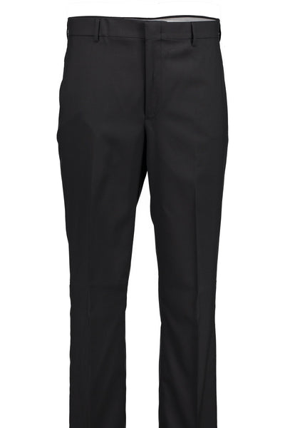 picture of Men's Suit Separates Flat Front Pant Classic Cut - BLACK - 98/2 WOOL/LYCRA SUPER100