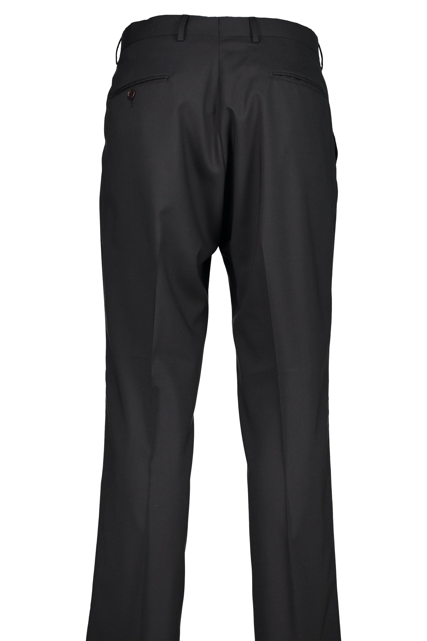 Classic Fit Black H-Tech Wool Suit Separate Pleated Pants -  Hardwick.com