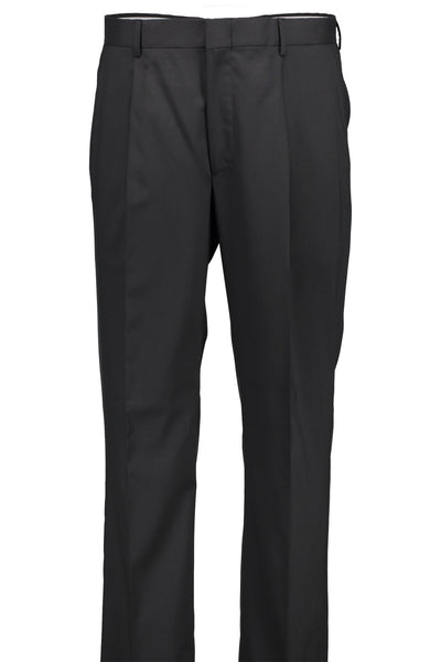 picture of Men's Suit Separates Pleated Pant Classic Cut - BLACK - 98/2 WOOL/LYCRA SUPER100