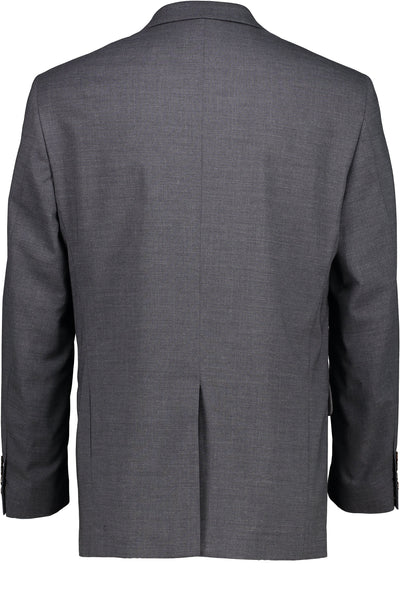 picture of Men's Suit Separate - Coat Portly Cut - MED GREY - 98/2 WOOL/LYCRA SUPER100