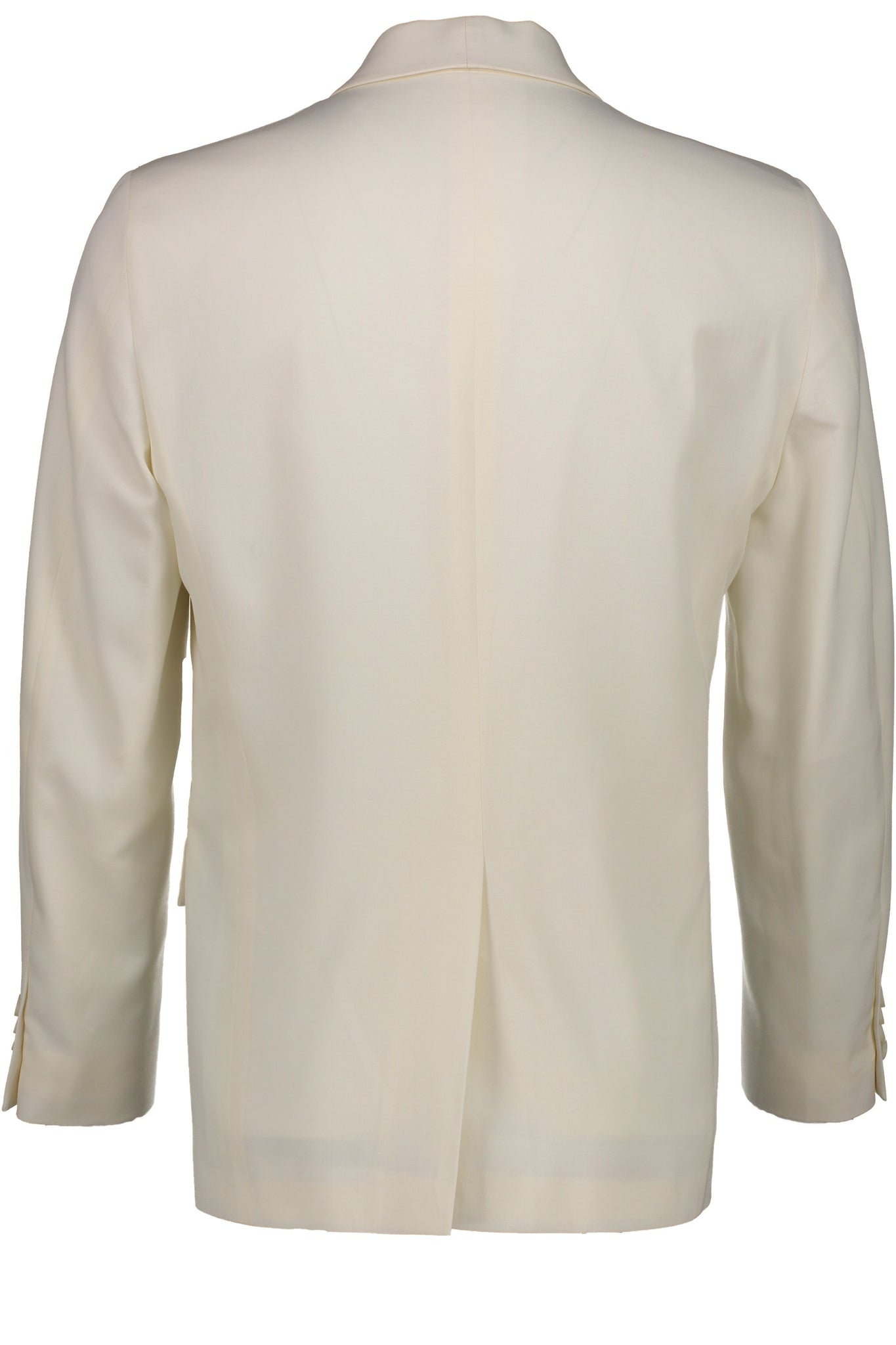 Classic Fit Ivory Wool Dinner Jacket with Cream Satin Shawl Collar -  Hardwick.com