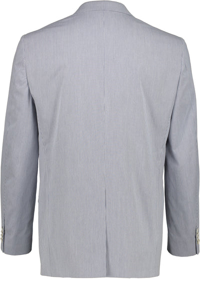 picture of Men's Sport Coat - Suit Separate -  Classic Cut - Blue/White Pincord - 100% COTTON